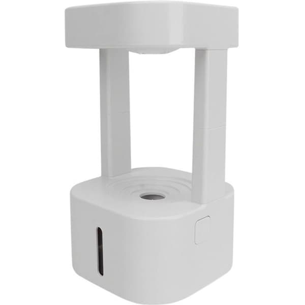 Tyst plug-in luftfuktare för hemmet, 580 ml, antigravitations-vattendroppar, luftfuktare