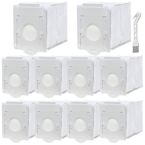10-pack Vca-adb90 dammsugarpåsar för Vca-adb90 70+ 75+ 90-serien sladdlös dammsugare tillbehör