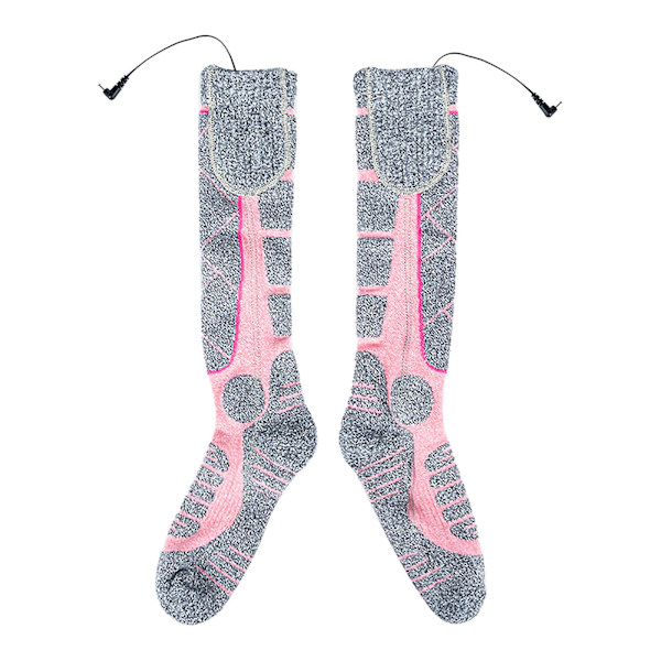 Mardi Gras 2024 Full Foot Heating Socks Winter Usb Charging Warm Heating Socks Ski Electric Heating Socks