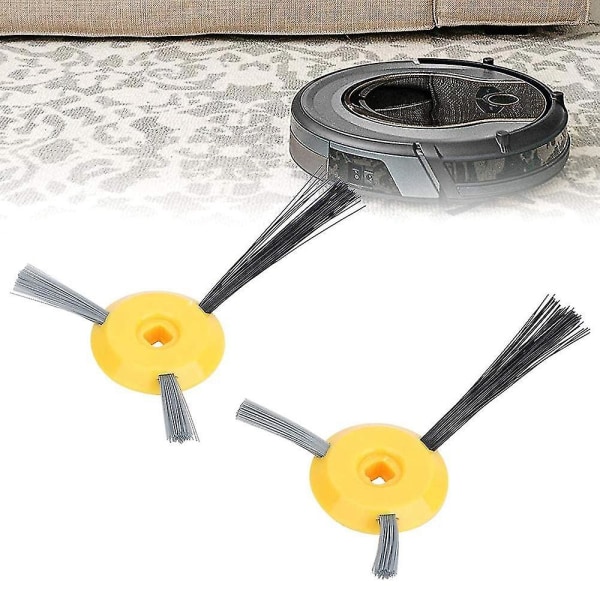 4-pack sidoborstar för Shark Ion Rv700 Rv720 Rv750 dammsugare