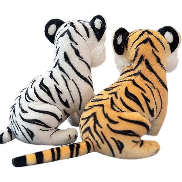 10,62\" Tiger Plysj Tigre Realistiske Utstoppede Dyr Jungeldyr Simulering