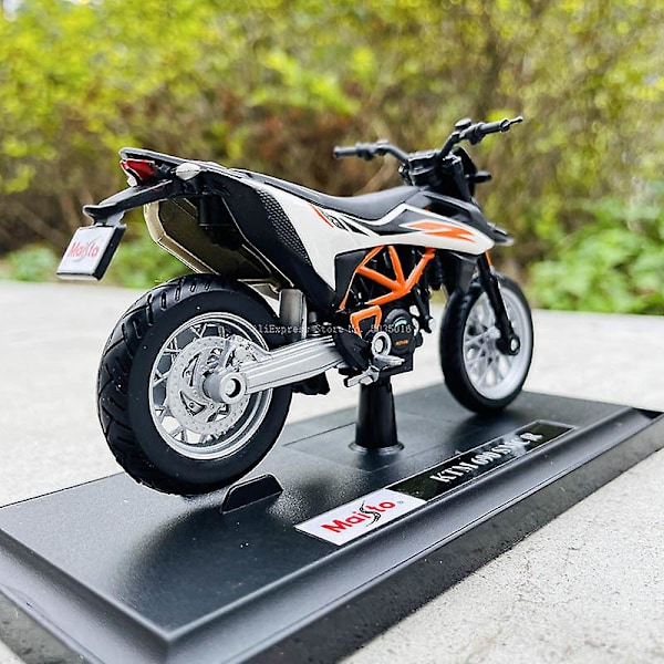 Maisto 1:18 Ktm 690 Smc R Statisk Støbt Bilmodel Legetøjsmodel Motorcykel Model Ægte Autorisation KTM 690 SMC R