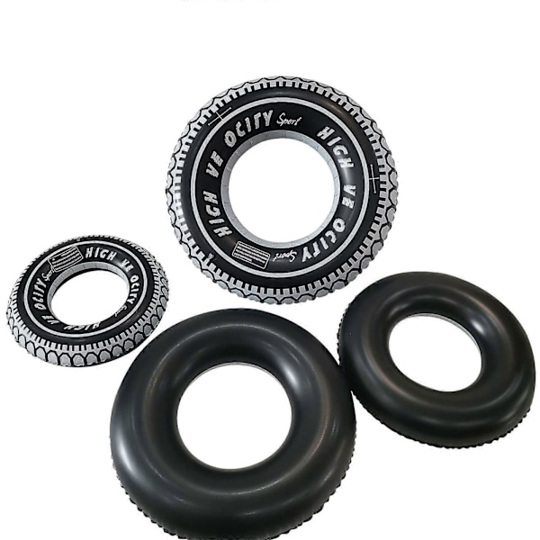Uppblåsbar Badring Donut Gummi Ring Flyt Däck Strand Pool Leksak för Barn och Vuxna 70#