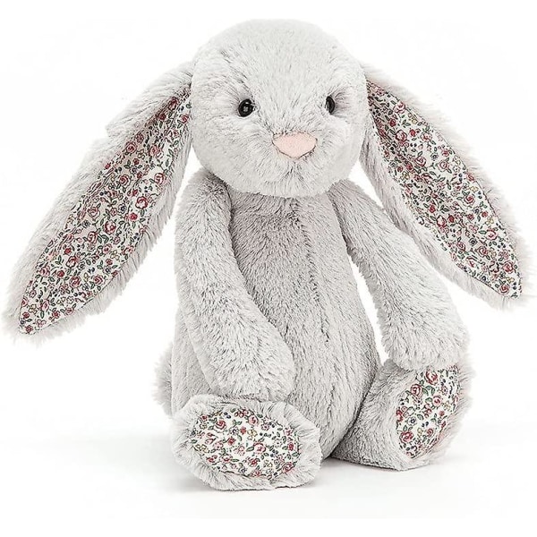 Blossom Bunny Kanin Plysdyr Grey