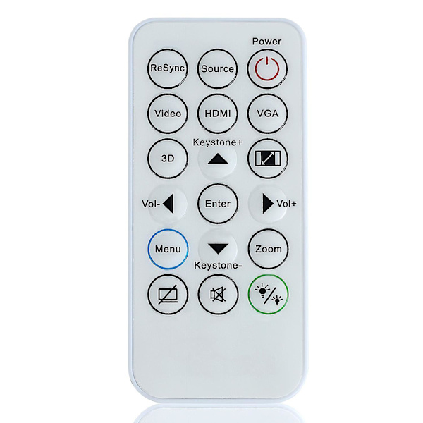 Kompatibel fjernkontroll for Optoma-projektorer S315 X312 Oex952 Hef973--a309/s315