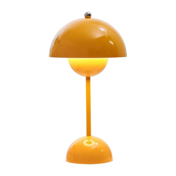 Nordisk dansk blomknopp bordslampa, bröllopsrum, sovrum, skrivbordsdekoration, lampa, sänglampa (uppladdningsbar) [DB] Flerfärgad G