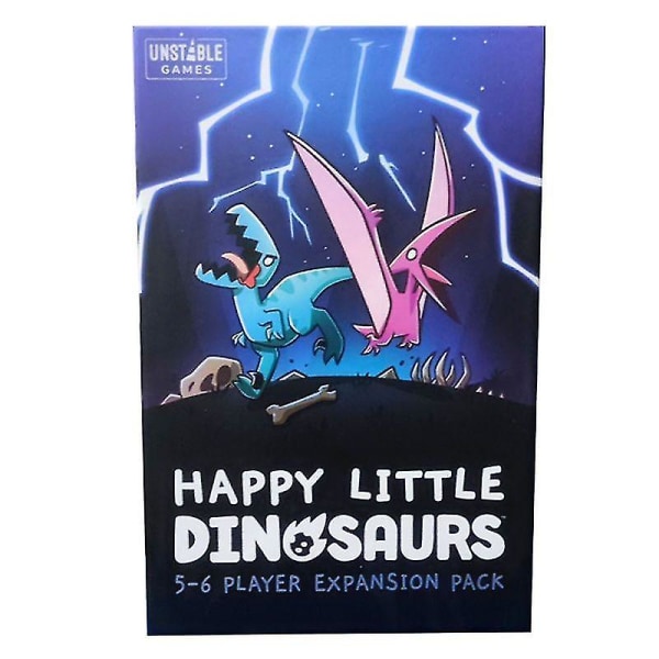 Englanninkielinen versio HAPPY LITTLE Dinosaurs happy little dinosaur -laajennuslautapeli korttistrategiapeli Extended version