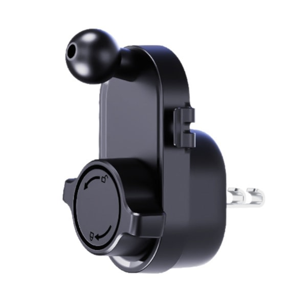 Biltelefonholderfeste Dashbord Luftventil Bilvugger Solcelledrevne Smarttelefoner Klemme Stativ null - Universal model