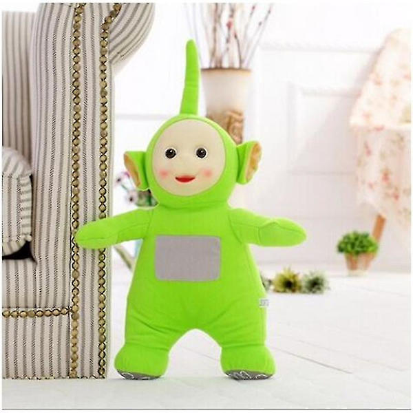 Teletubbies Plyslegetøj Sovekomfort Dukke Børn Tidlig Uddannelse Gave 35cm Green
