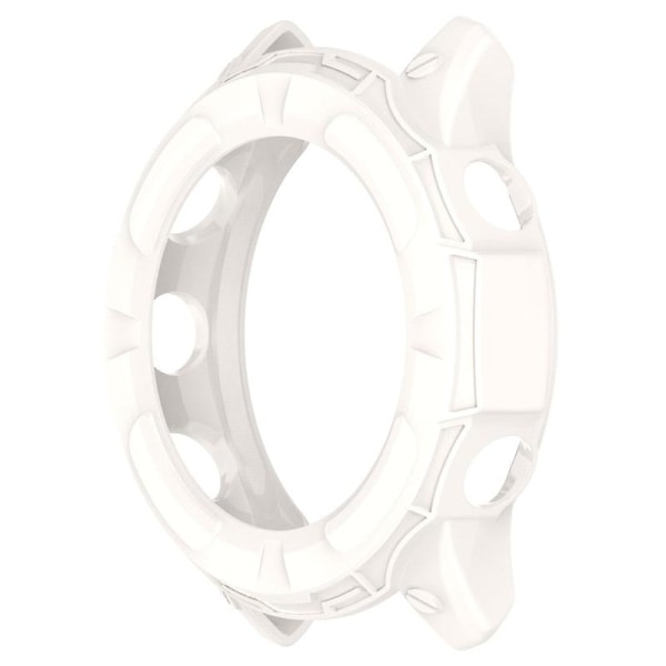 Myk skjermbeskytter TPU for etuiramme for skall for Forerunner955 beskyttelse White