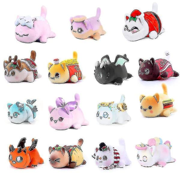Aphmau Meow Meows Pehmolelu Aphmau Pehmolelu Nukke Lahja 25cm 3pcs