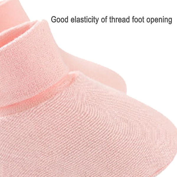 Vastasyntyneen renkaan korkki naarmuuntumattomat hanskat Vauva Vauvan korkki naarmuuntumattomat kasvohanskat Jalkasuojus pink