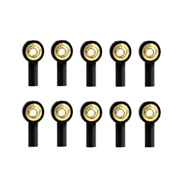 10 stk. Metal M2 Link Tie Rod End Ball Joint Buckle Styrestang Pushrod Tie Rod End Til Rc Bil Båd Upgr
