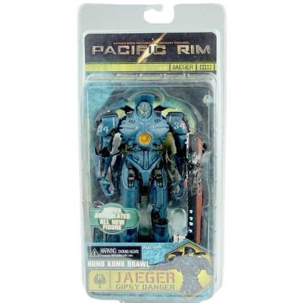 Pacific Rim Mecha Actionfigur Leksaker NECA 18cm Figurer Anime Samling Modell Present Dangerous Wanderer-With Boat