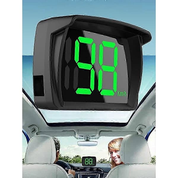 HUD GPS Digitalt Speedometer til Bil Lastbil Bus E-scooter E-cykel, Solskærm, Nøjagtigt Speedometer{ROG}