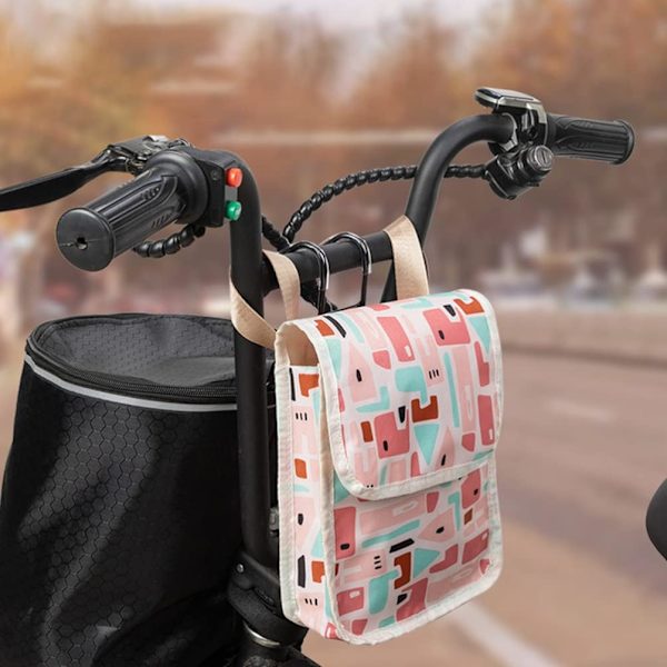 Scooter cykel styr opbevaringspose: Cykel styr taske foran hængende taske til børnecykel E-cykel elektrisk scooter tilbehør