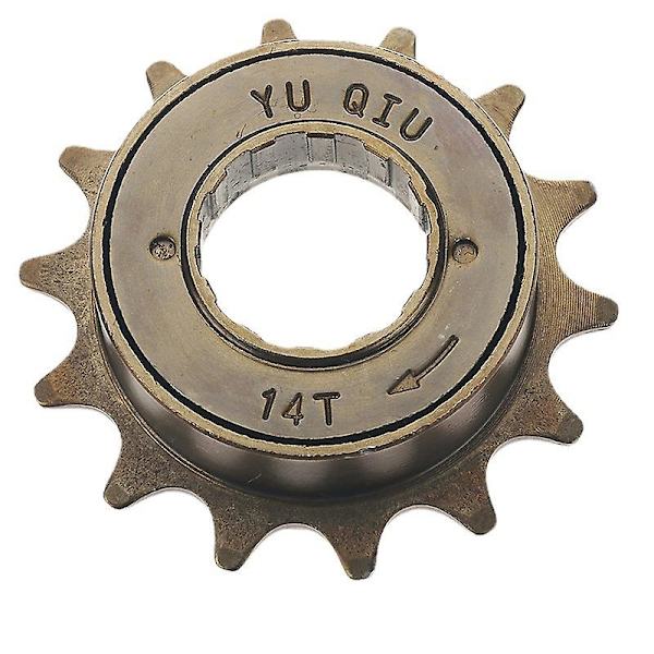 14-tandad 34mm singelhastighetscykel frihjul svänghjul kedjehjul växel stål cykeltillbehör Botao