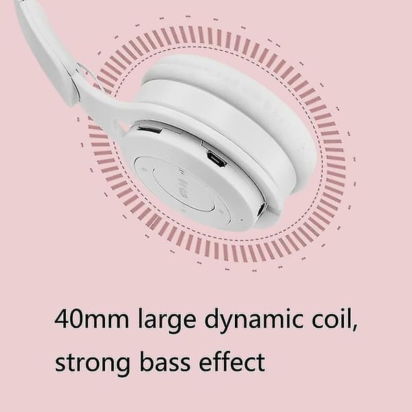 M6 Foldbart trådløst Bluetooth-headset Red