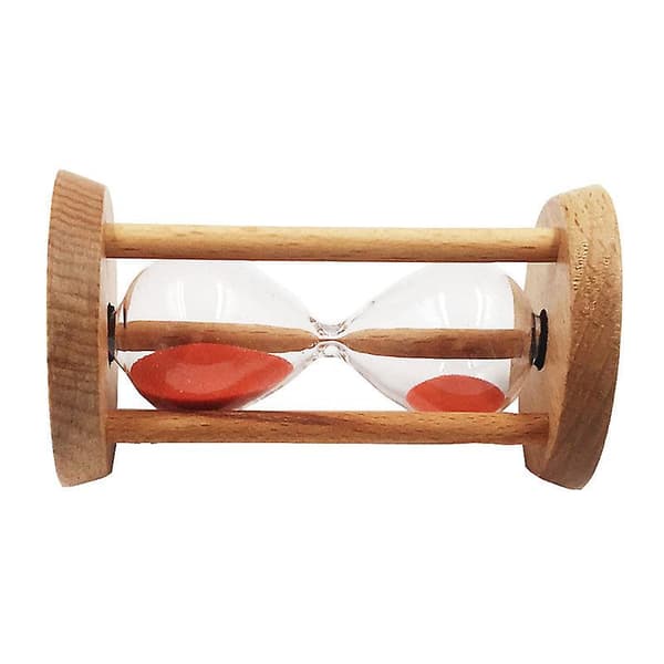 Træ Timeglas 1 + 3 + 5 + 10 Minutters Timer Kreativ Timer Tidskultur 4stk