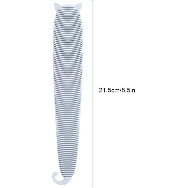 Cat Tongue Brush Comb, Cat Licking Brush Cat Grooming Comb Clean Massage Grooming Tool For Long Or Short Haired Cats(gray) Hy