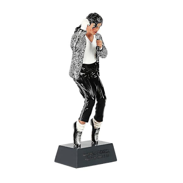 Micheal Jackson Dansende Syngende Figur Utsøkt Statue Dekorasjon