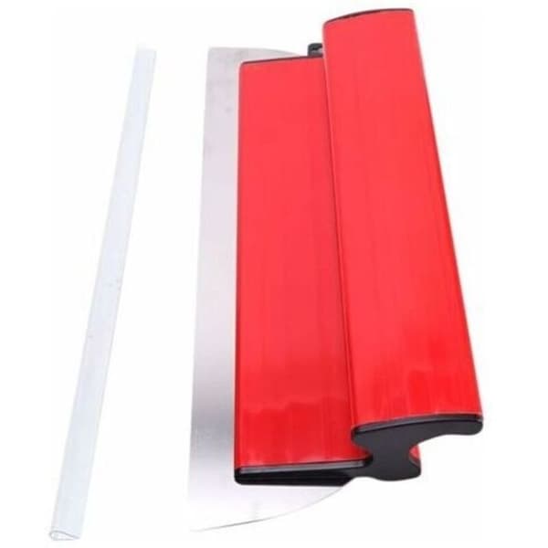 2 stk. glatteblad 25 cm + 40 cm, glattespatelblad, effektivt, slitesterkt skrapeblad for enkel bruk