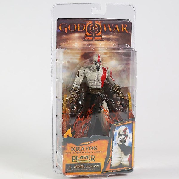 Neca God Of War Kratos Pvc Action Figur Samlerobjekt Leketøy 3 typer Mouth open