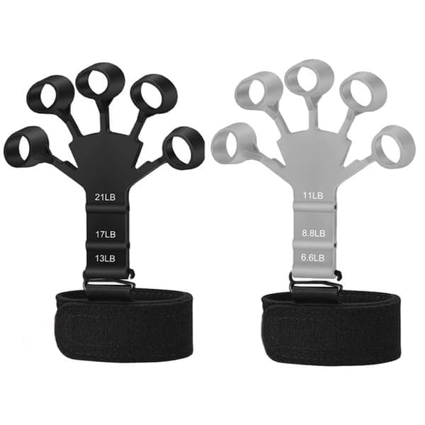 Fingerextender tränare, 2 st fingerresistansband elastisk H