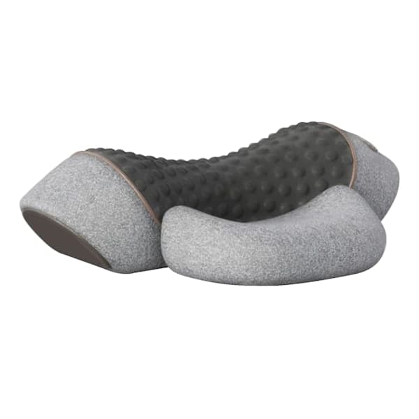 Nackmassagekudde för smärtlindring, Cervikal, Ortopedisk Kudde Enkel Rymdgrå Space Gray Ordinary，Without features
