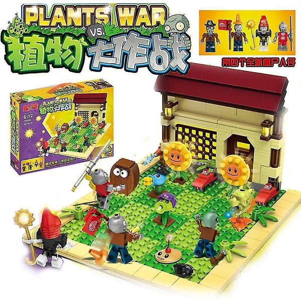For zombies struck game toy figures Building Blocks WS12341