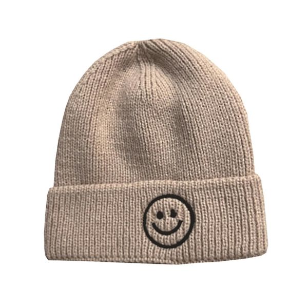 Baby Candy Color Barnens Smiley Face Varm Mössa Åldrar 0-3 Style1 style3