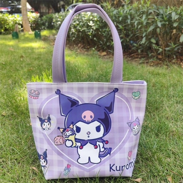 Sanrio Picnic-laukku Kuromi Melody Cinnamoroll Lounaanlaatikon järjestäjä A A 06