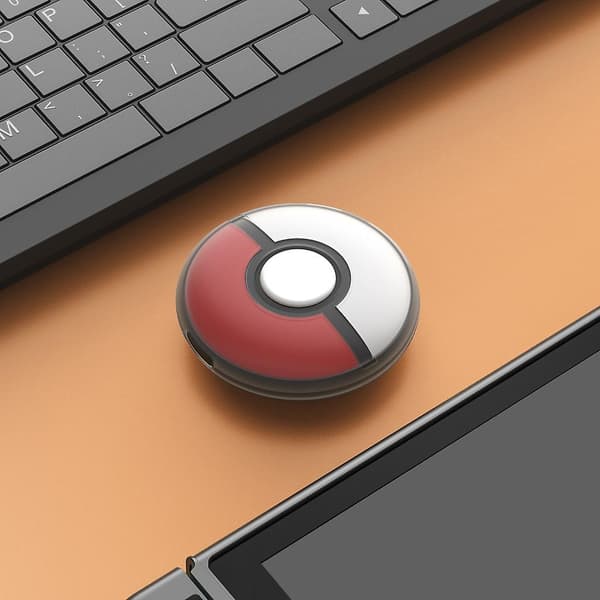 Silikondeksel med stroppbeskyttelse for Poke Go Plus støtsikker