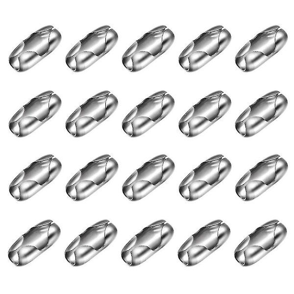 20 stk. reservedeler vertikale romerske rullegardin ball chain ledningskontakt klips