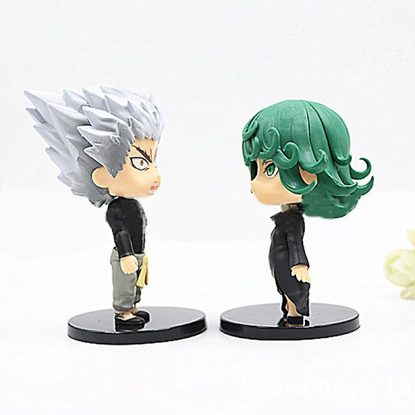 5 stk. Anim One Punch Man Figur Saitama Actionfigur Samleobjekt Legetøjsgaver Pattern 2(5pcs) Multicolor