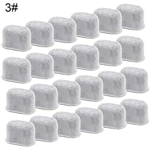 6/12/24 stk. udskiftning aktivt kul kaffemaskine vandfilter Kaesi 24pcs