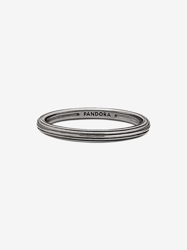 Pandora - P ME Ring - Ruthenium plating Circumference: 56mm