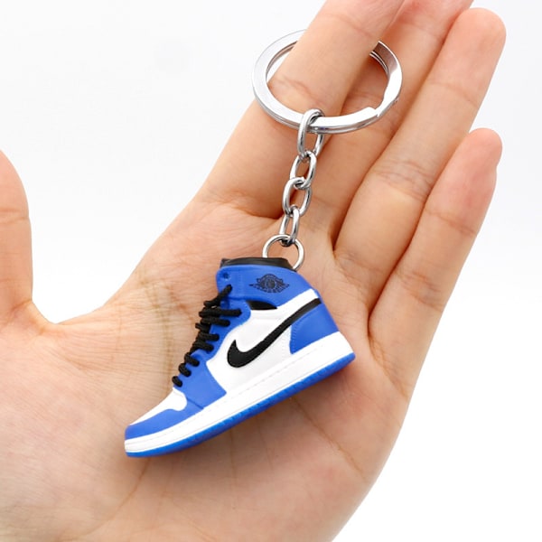 3D Mini Air Tenniskengän Avaimenperä Aj Mallin Kengät Avaimenperä Poika Miehet Reppu IC #10