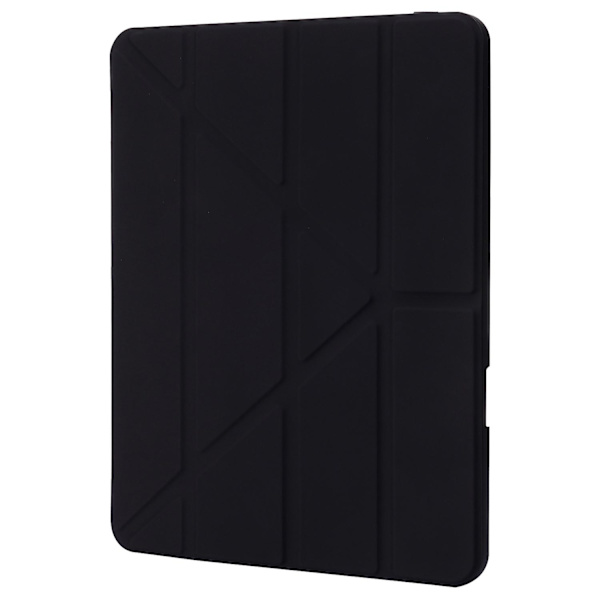 Fodral till iPad Pro 13 (2024) Origami Ställ Läder Tabletskydd med Auto Wake / Sleep - Svart Multicolor Black
