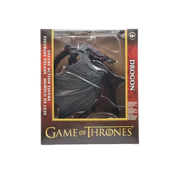 McFarlane Film og TV Klassisk Game of Thrones Drogon Sort Drage Bevægelig Legetøjsmodel Pynt