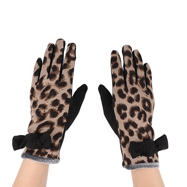 Vinterhandskar Herr Dam - Touch Screen Dam Varma Termiska Handskar - Halkfritt Grepp - Stretchigt Material-khaki-wei
