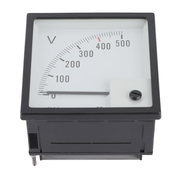 Voltmeter Voltmeter Rektangulær Berøringsskala AC 0‑500V Båtkabin Instrumentpanel