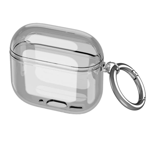 Silikonskal för Airpods4 Hög Transparens Skyddsskal Blå Blue