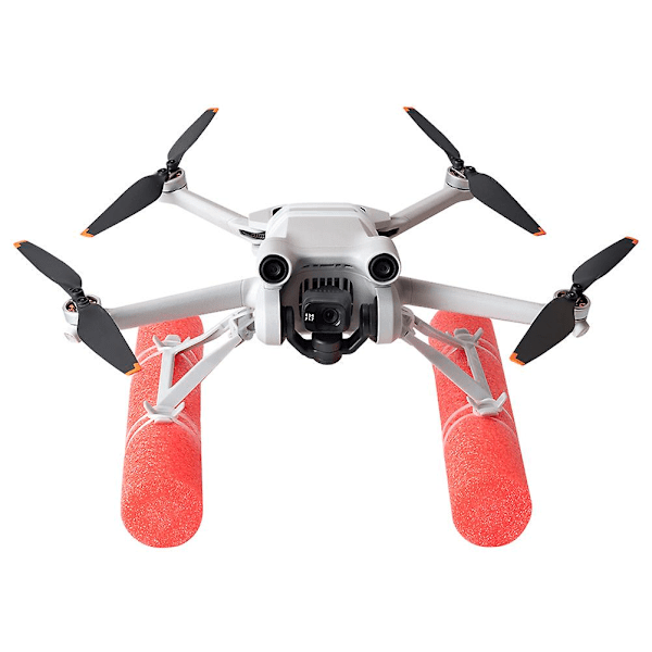 Vedenpäällä pysyvä teline DJI Mini 3 Pro -lennokin laskeutumisjalkoihin, kelluvuustikku, harjoituspaketti, drone-varusteet, laskeutumisliuku