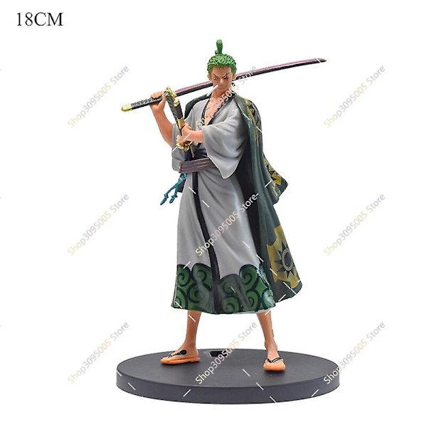 Nytt One Piece-figur Zoro Luffy Nami Ace Eustass Kid Bartolomeo Samleobjekt Modellleker Pvc Actionfigurer Sanji Dukker Barnegave Zoro no box