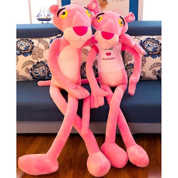 60 cm Blød Pink Panter Udstoppede Dyr Plys Legetøj Børnegave [C]