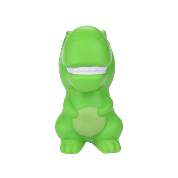 Squishies Grön Dinosaurie Doftande Långsamt Stigande Kläm Leksaker Stressavlastande Leksaker