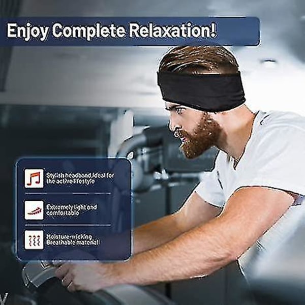 3 in 1 Bluetooth-kuulokkeet urheilupantaan langattomat musiikinkuulokkeet