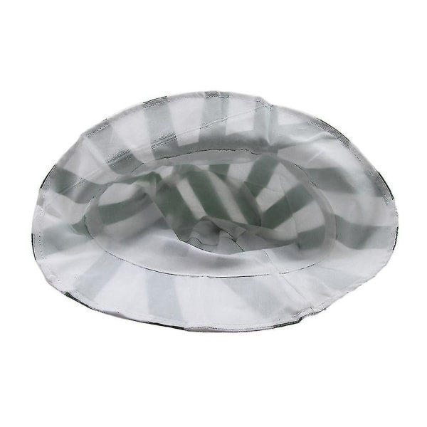 Anime Bleach Urahara Kisuke Cosplay Hat Cap Dome Vihreä ja valkoinen raidallinen kesähattu Vesimelonihattu