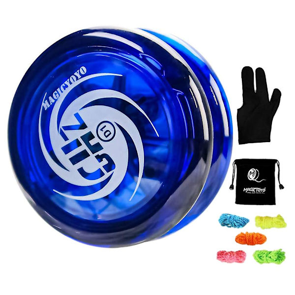 Responsiv Yoyo D1 Ghz, Professionel Yoyo Looping Yoyos Begynder Med Yoyo Strenge+handsker+yoyo Taske
